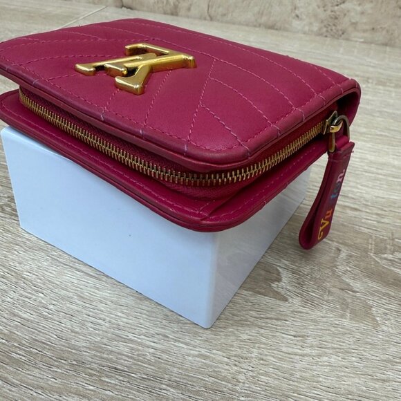 Louis Vuitton Fuchsia Leather New Wave Compact Wallet - Picture 6 of 8